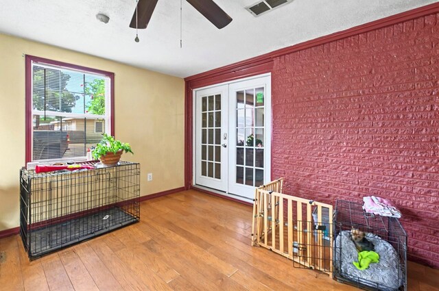 811 NW 7th St, Andrews, TX 79714 - interior space with french doors