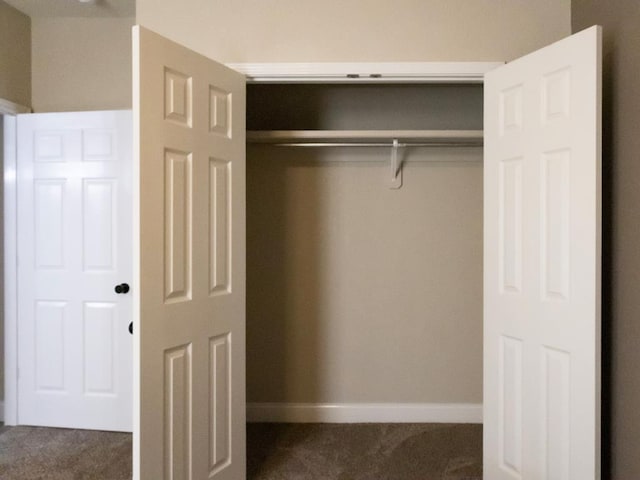 view of closet