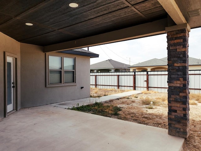 view of patio