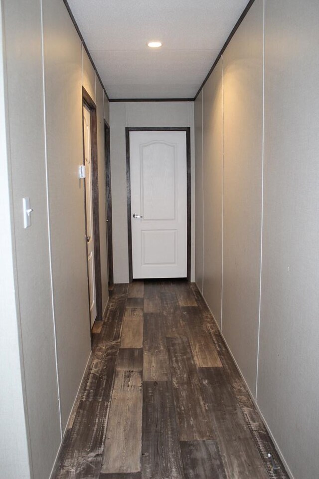 2711 W 83rd St, Odessa, TX 79764 - hall featuring wood finished floors
