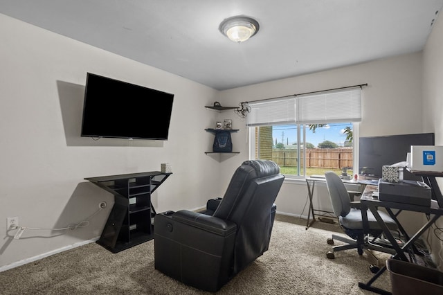 2110 Redbud Ave, Odessa, TX 79761 - office area with carpet floors and baseboards