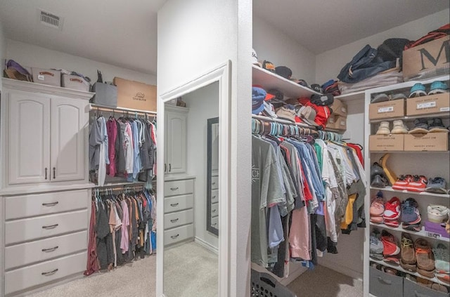 4402 Guadalupe, Midland, TX 79707 - spacious closet featuring carpet