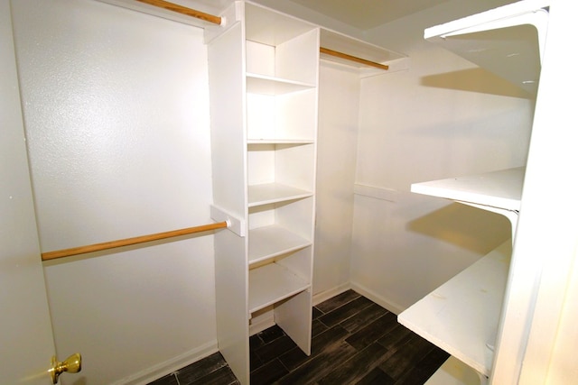 1721 E 56th St, Odessa, TX 79762 - spacious closet with dark wood finished floors