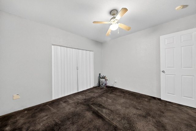 1321 Lindberg St, Odessa, TX 79763 - unfurnished bedroom with carpet and ceiling fan