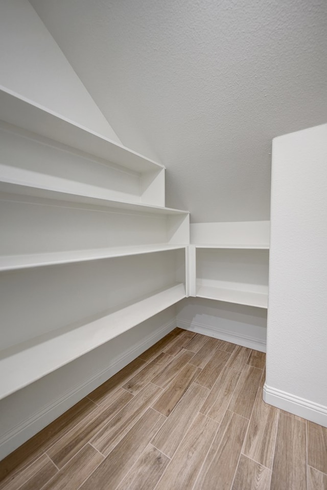 view of storage room