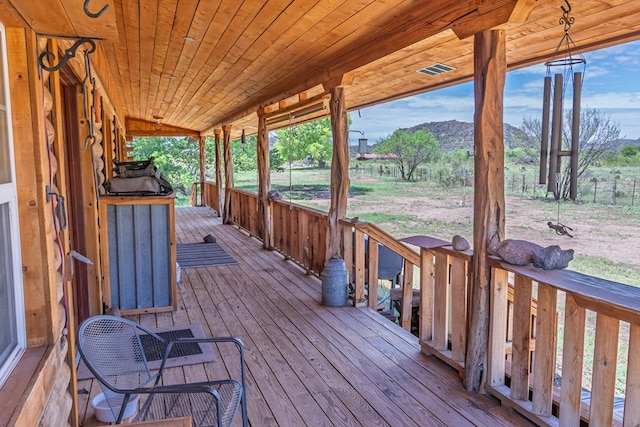 43169 State Highway 17, Fort Davis, TX 79734 - view of deck