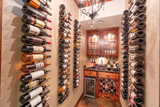 651 Fm 1757, Seminole, TX 79360 - wine room with wine cooler