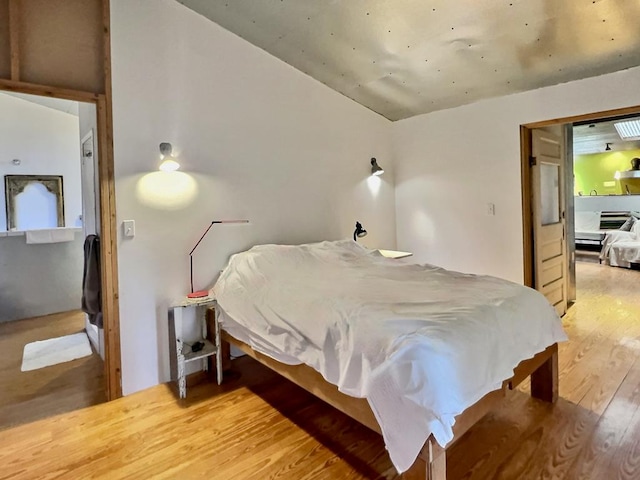 308 E Murphy St, Marfa, TX 79843 - bedroom with wood finished floors