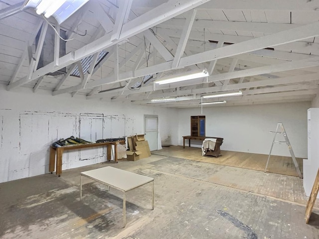 308 E Murphy St, Marfa, TX 79843 - miscellaneous room featuring lofted ceiling