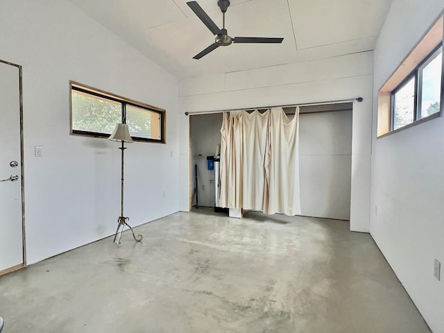 308 E Murphy St, Marfa, TX 79843 - interior space with a ceiling fan