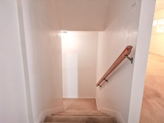 2809 E 17th St, Odessa, TX 79761 - stairs featuring carpet floors