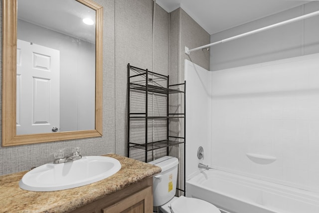 5714 Ector Ave, Odessa, TX 79714 - bathroom featuring shower / bath combination and vanity