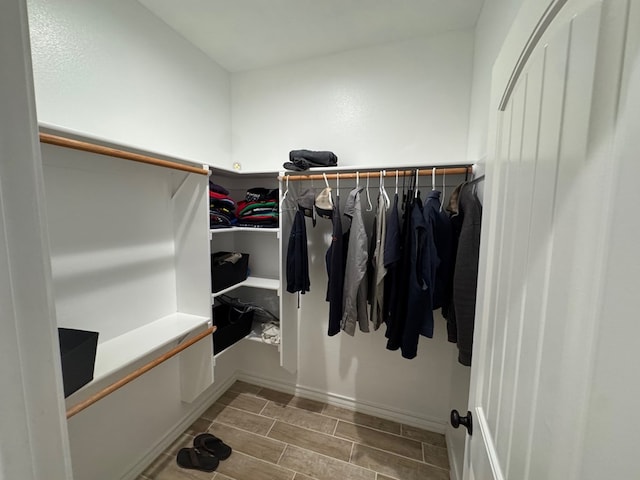 1715 Morgan Way, Midland, TX 79705 - spacious closet featuring wood finish floors