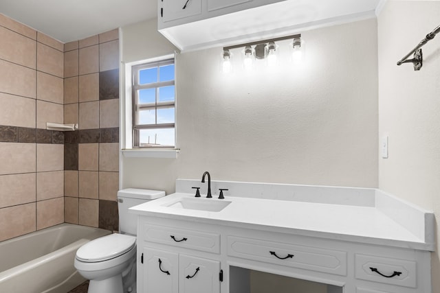 622 W Hillmont Rd, Odessa, TX 79764 - full bath with vanity and washtub / shower combination