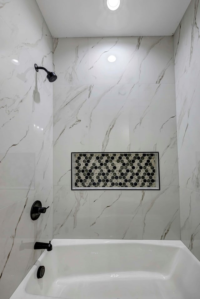 8634 Luz Dr, Odessa, TX 79765 - bathroom with bathing tub / shower combination