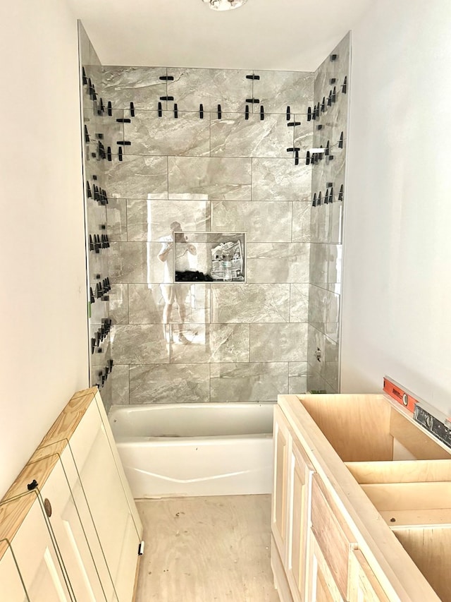 44 La Fauna Dr, Odessa, TX 79765 - bathroom with  shower combination and vanity