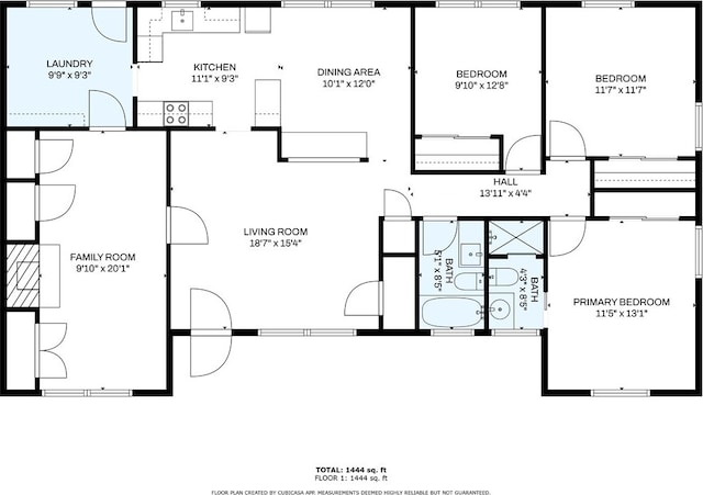 1500 S Bruce Ave, Monahans, TX 79756 - view of home floor plan