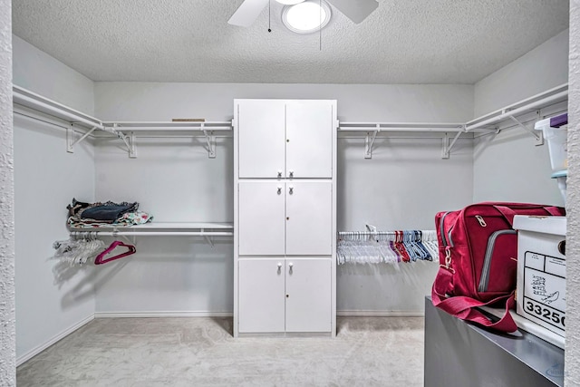 6415 San Mateo Ln, Odessa, TX 79762 - spacious closet featuring ceiling fan