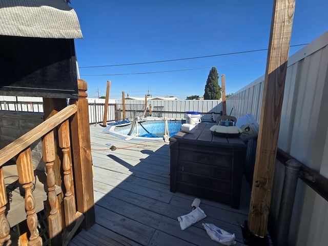 3613 Locust Ave, Odessa, TX 79762 - deck featuring a fenced backyard