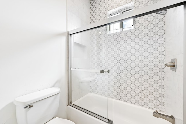 1007 E Texas St, Marfa, TX 79843 - bathroom with combined bath / shower with glass door and toilet