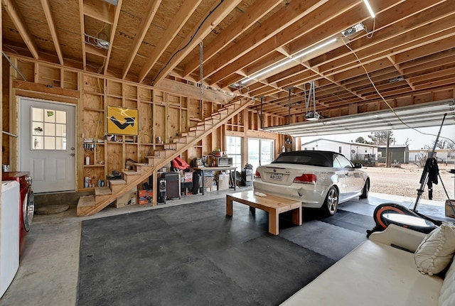 1007 E Texas St, Marfa, TX 79843 - garage with a garage door opener