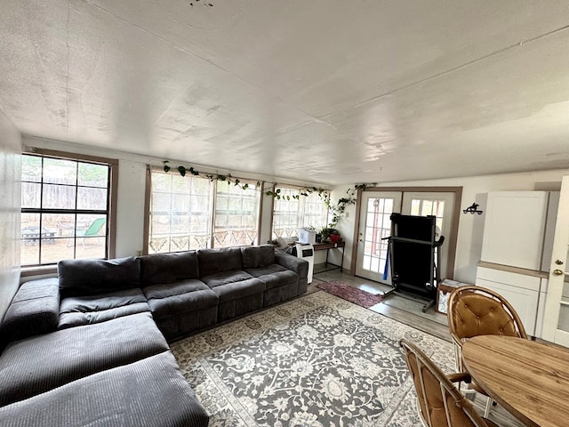 503 E Hendryx Ave, Alpine, TX 79830 - living room with healthy amount of natural light and wood finished floors