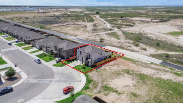 3102 Mearns Ct, Midland, TX 79705 - view of subject property featuring property parcel outlined