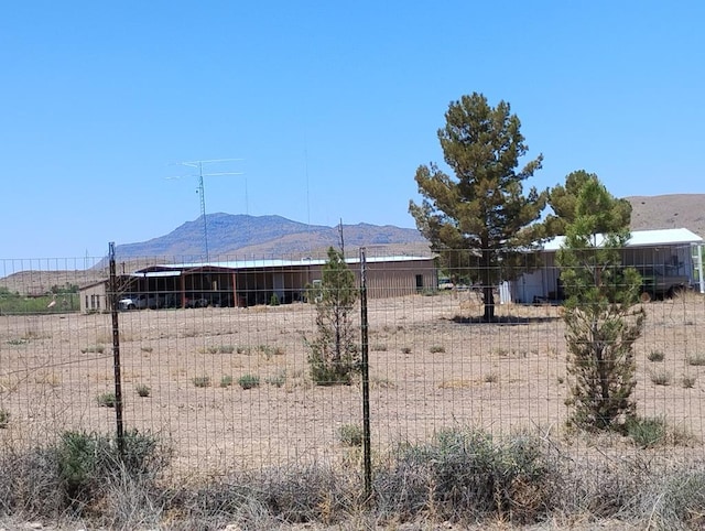735 S Front St, Fort Davis, TX 79734 - view of yard with a mountain view