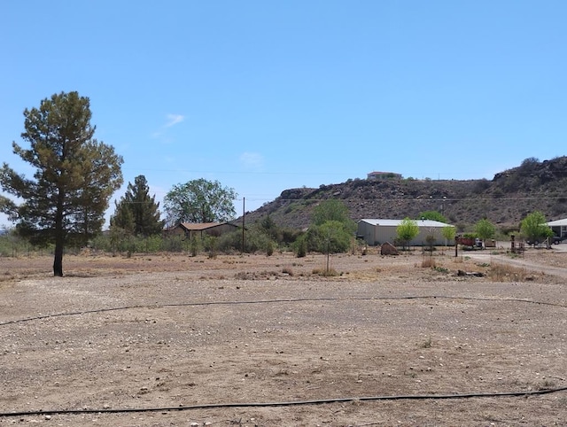 735 S Front St, Fort Davis, TX 79734 - view of yard with a mountain view and a view of rural / pastoral area