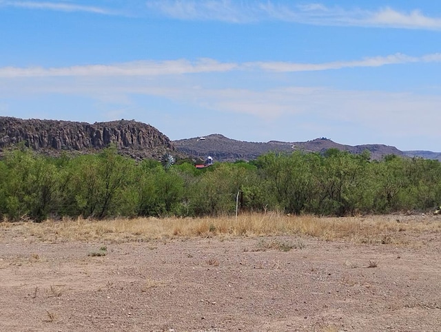 735 S Front St, Fort Davis, TX 79734 - view of mountain backdrop featuring rural landscape
