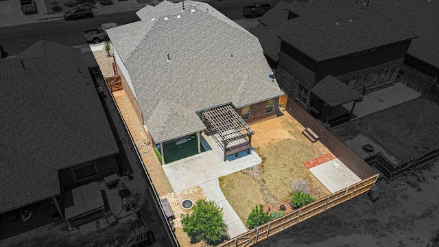 1506 San Miguel Ct, Midland, TX 79705 - view from above of property