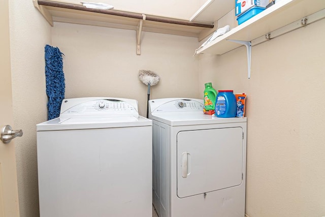 1506 San Miguel Ct, Midland, TX 79705 - washroom featuring washing machine and dryer