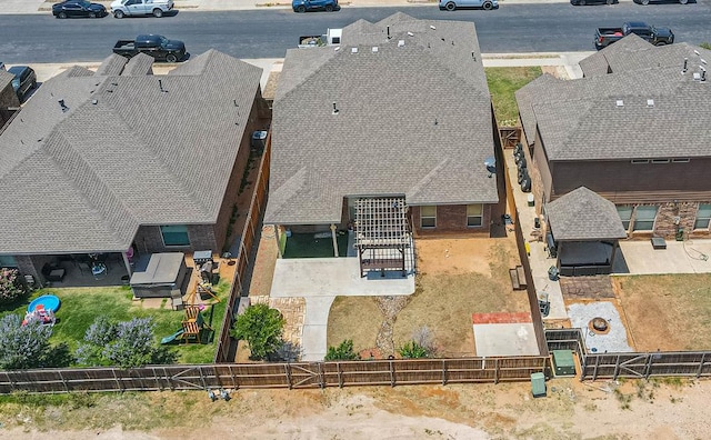 1506 San Miguel Ct, Midland, TX 79705 - view from above of property