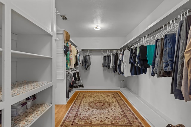 9408 Cromwell Ter, Odessa, TX 79764 - spacious closet featuring light wood-type flooring and visible vents