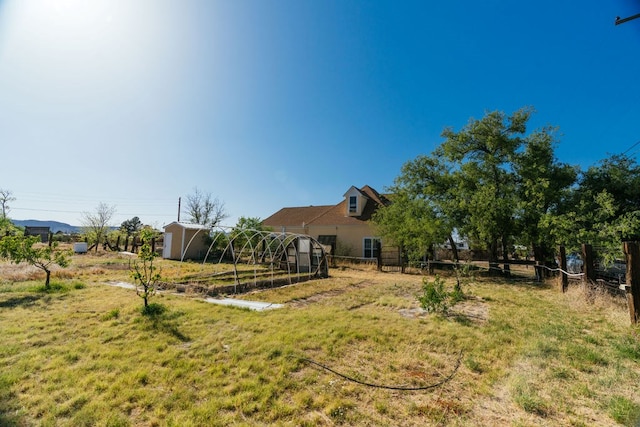 603 N 11th St, Alpine, TX 79830 - view of yard with a storage unit