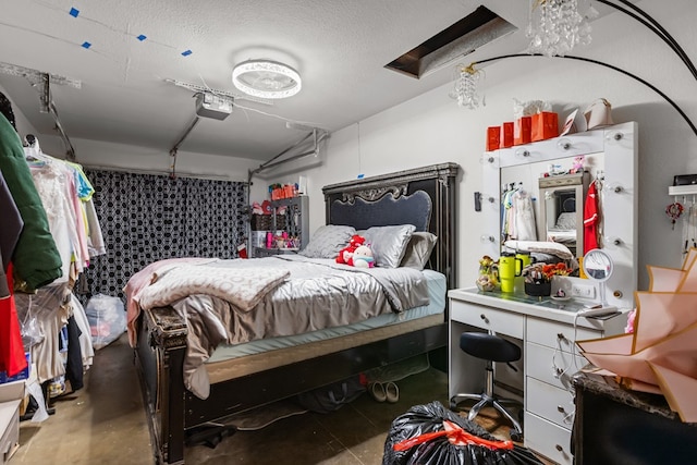 1306 Douglas Dr, Odessa, TX 79762 - bedroom with concrete flooring