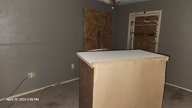 341 Bass St, Crane, TX 79731 - interior space with baseboards and a ceiling fan