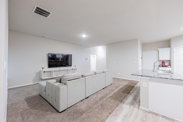 6205 Globe Life Ct, Odessa, TX 79762 - living area featuring recessed lighting and baseboards
