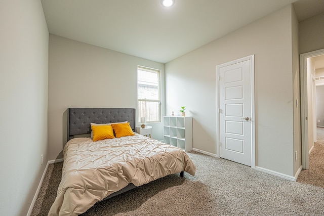 6205 Globe Life Ct, Odessa, TX 79762 - bedroom with carpet flooring and lofted ceiling