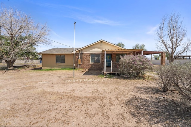 4530 W Morris St, Odessa, TX 79764 - view of rear view of property