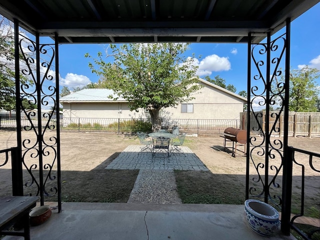 view of patio / terrace