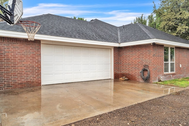 1000 S Nelson Rd, Monahans, TX 79756 - garage with concrete driveway