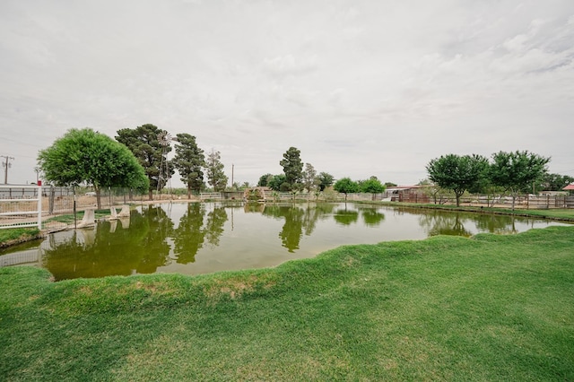 3708 N Moss Ave, Odessa, TX 79764 - water view with fence