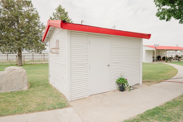 3708 N Moss Ave, Odessa, TX 79764 - view of shed