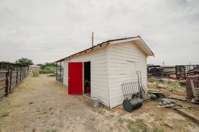 3708 N Moss Ave, Odessa, TX 79764 - view of outdoor structure with an outdoor structure and fence