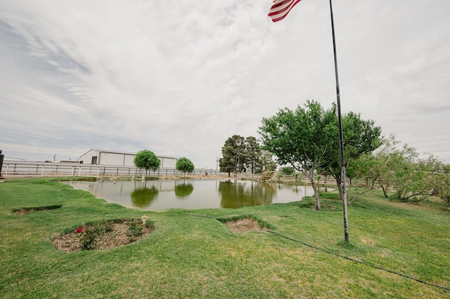 3708 N Moss Ave, Odessa, TX 79764 - water view with fence