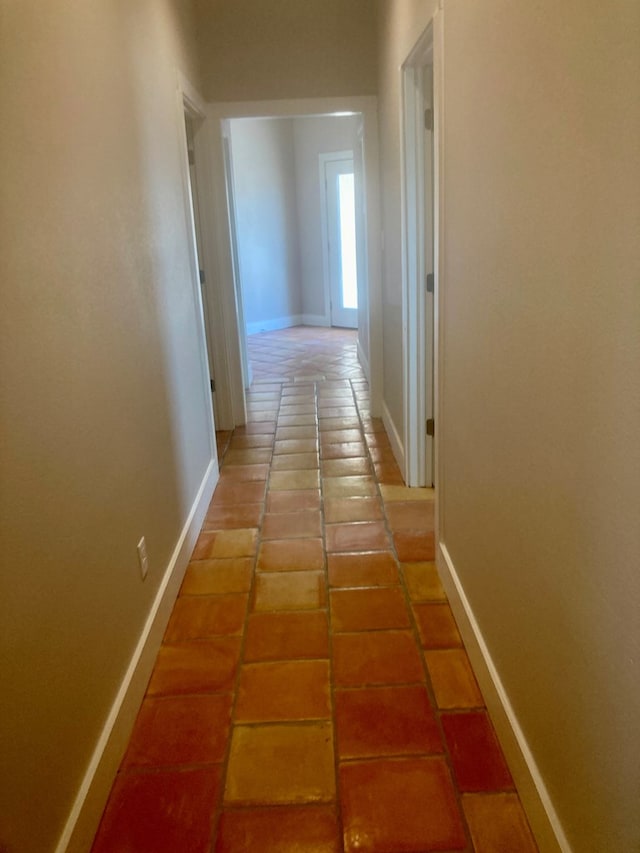 420 Santana Dr, Lajitas, TX 79852 - hallway featuring baseboards