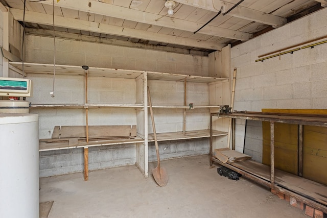 view of storage