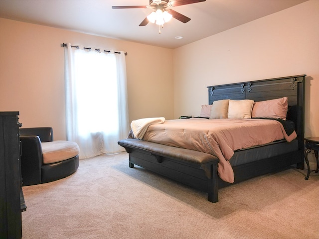 32 Balmoral Cir, Odessa, TX 79765 - bedroom featuring carpet flooring and a ceiling fan
