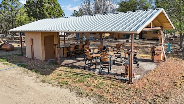 203 NE 8th St, Marathon, TX 79842 - view of patio / terrace